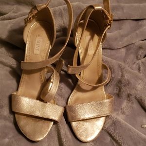 Glint wedge sandals